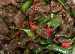 家乡小炒牛肉的做法图解12