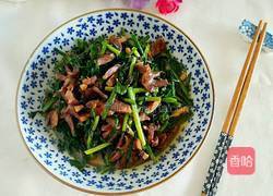 鸭胗炒韭菜的做法图解5