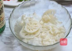 豆豉什锦炒莲藕的做法图解3