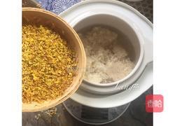 桂花酒酿炖燕窝的做法图解5