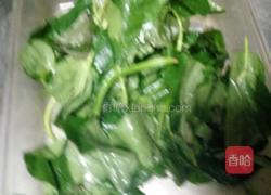 粉蒸红薯叶的做法图解1