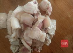 白菜莲藕五花肉炖豆腐的做法图解4