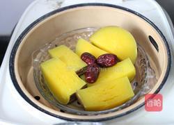 南瓜香蕉芝士球的做法图解4