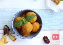 南瓜香蕉芝士球的做法图解13