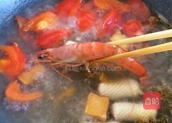 鲜虾丸子面的做法图解6
