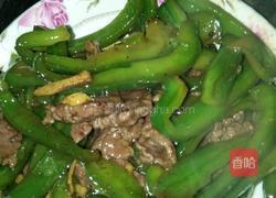 牛肉炒青椒的做法图解5
