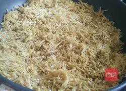 Illustration of homemade pork floss 11