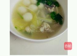 鲜鸡汤圆子的做法图解6