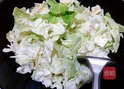 烧肉炒卷心菜的做法图解5