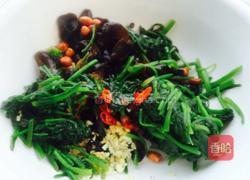 老醋菠菜木耳花生米的做法图解10