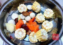 马蹄玉米汤的做法图解4