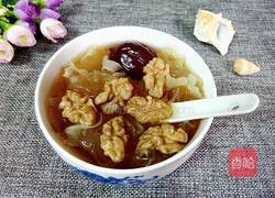 红枣核桃银耳汤的做法图解7