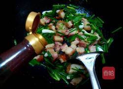 香葱炒脆皮烧肉的做法图解4