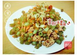 肉末豇豆的做法图解6