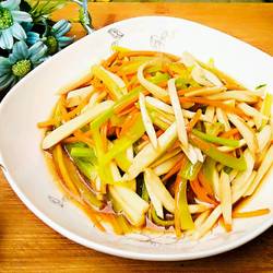 杏鲍菇三丝