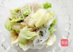 手撕包菜拌粉条的做法图解11