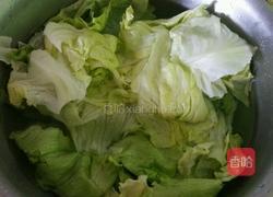 白灼西生菜的做法图解1