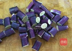 酱爆茄子段的做法图解3