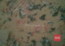 香菜胡萝卜煎饼的做法图解4