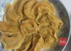 胡萝卜皮包菜肉馅的饺子的做法图解11