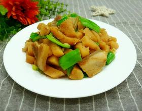 柚子皮炒肉[图]