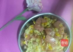 鸡蛋玉米炒培根的做法图解9