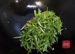 清炒扁豆的做法图解6