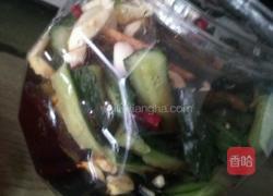 家常版的腌黄瓜的做法图解4
