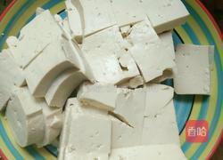 蒜苗爆豆腐的做法图解3