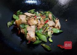 五花肉炒扁豆的做法图解12
