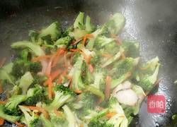 小炒西兰花的做法图解5