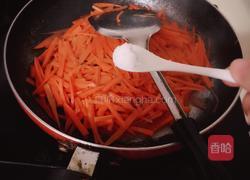 清炒胡萝卜丝的做法图解5