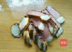 腊肉炒茭白的做法图解4