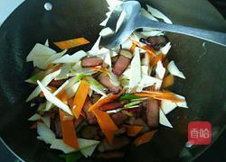 腊肉炒茭白的做法图解8