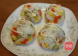 五色饭团的做法图解7