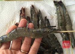 烤箱盐焗九节虾的做法图解6