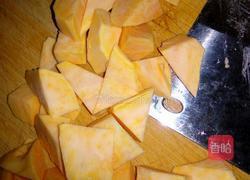 山药红薯红豆粥的做法图解3