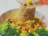 高塔咖喱荞麦鸡肉饭的做法[图]