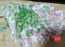 猪肉香菇小白菜馄饨的做法图解4