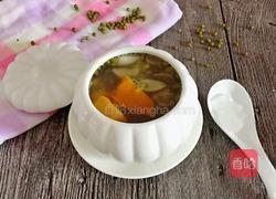 南瓜绿豆百合汤的做法图解7