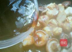 香菇烧板栗的做法图解4