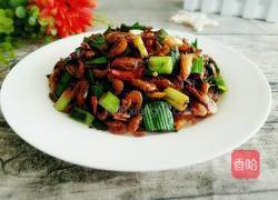 蒜苗炒小河虾的做法图解10