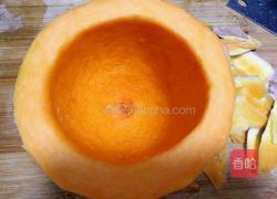 南瓜蒸糯米饭的做法图解1