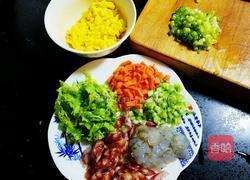 五彩炒饭的做法图解2