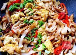 香菇瘦肉炒河粉的做法图解9