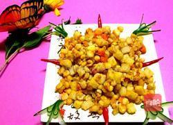 香酥山药玉米粒的做法图解8