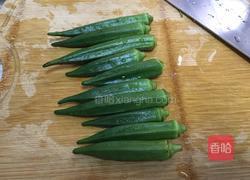 芥末秋葵的做法图解1