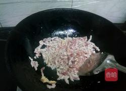 白菜炒肉丝的做法图解3