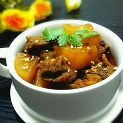 萝卜炖牛腩的做法[图]