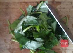 拌红薯叶的做法图解2